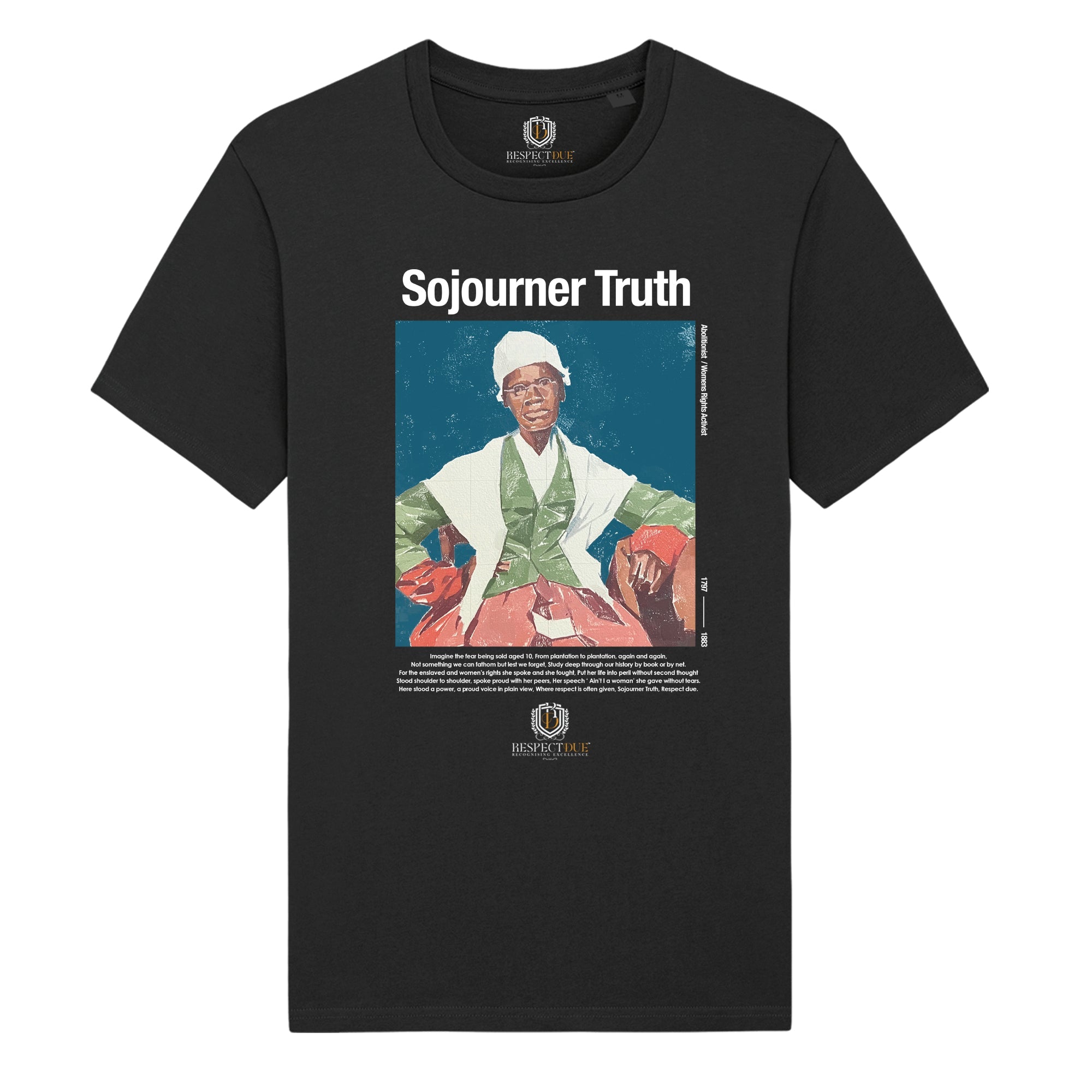 Sojourner Truth Unisex Organic Cotton T-Shirt